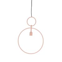 Light & Living - Hanglamp Dorina - 40x4x57 - Roze