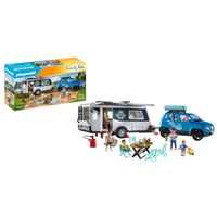 PLAYMOBIL Family Fun caravan met auto 71423 - thumbnail