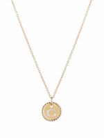 David Yurman collier en or 18ct à pendentif Initial G serti de diamants - thumbnail