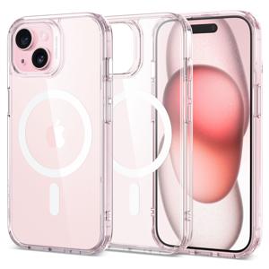 iPhone 15 Plus Classic Hybrid Case (HaloLock) Clear Pink