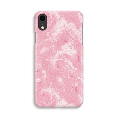 Abstract Painting Pink: iPhone XR Volledig Geprint Hoesje