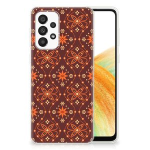 Samsung Galaxy A33 5G TPU bumper Batik Brown