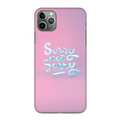 Sorry not sorry: Volledig geprint iPhone 11 Pro Max Hoesje