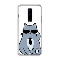 Cool cat: OnePlus 8 Transparant Hoesje