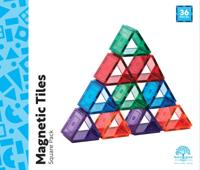 Learn & Grow Toys Magnetische Tegels Small Square Pack - 36 stuks