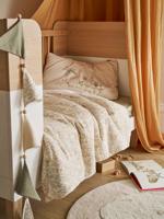 Set dekbedovertrek + kussensloop voor baby's BABYLON beige, bedrukt Set dekbedovertrek + kussensloop voor baby's BABYLON beige, bedrukt