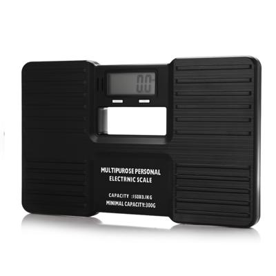 AW-815 multifunctionele draagbare persoonlijke digitale elektronische gewicht schaal (300g - 150kg) met uitzondering van Batteries(Black)