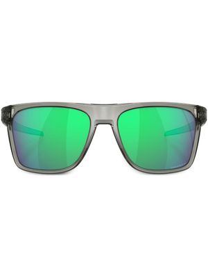 Oakley lunettes de soleil Leffingwell à monture carrée - Gris