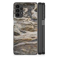 Samsung Galaxy A13 4G Marmeren Print Telefoonhoesje Steen