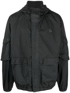 PATTA veste à logo brodé - Noir