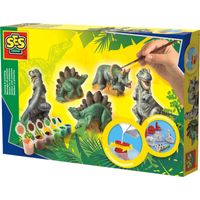 Gips gieten dino's