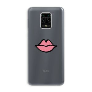 Kusje: Xiaomi Redmi Note 9 Pro Transparant Hoesje