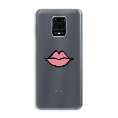 Kusje: Xiaomi Redmi Note 9 Pro Transparant Hoesje