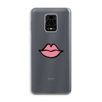 Kusje: Xiaomi Redmi Note 9 Pro Transparant Hoesje