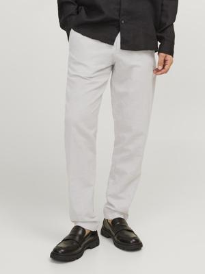 Jack - Jones Jpstace Summer Linen Blend Chino Pant Sn Chino Crockery Melange