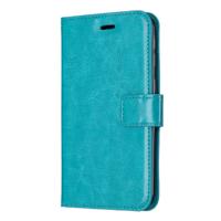 Crazy Horse textuur horizontale Flip lederen draagtas met houder & kaartsleuven & portemonnee & fotolijstjes voor iPhone 11 (blauw)