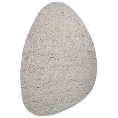 Vloerkleed Stone Beige - Kiezelvormig 200 x 280 cm Vloerkleed Stone Beige - Kiezelvormig 200 x 280 cm