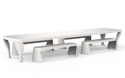 ADEZZ Tafel Barok 505x125x76cm. op=op