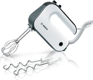 Bosch MFQ4 Handmixer 850 W Zwart, Roestvrijstaal, Wit