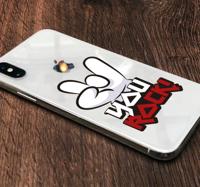 iPhone sticker you rock text