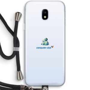 MSN: Samsung Galaxy J3 (2017) Transparant Hoesje met koord