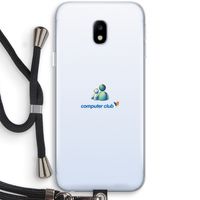 MSN: Samsung Galaxy J3 (2017) Transparant Hoesje met koord