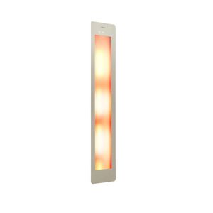 Sunshower Plus L Round Infrarood en UV-licht 185x33 cm Inbouw - Opbouw vlak of hoek Sand White - Sunl0600-l0106