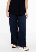 Yoek Jeans 5 pockets wide leg | Donker Blauw | Maat 52