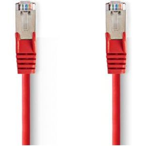 CAT5e SF/UTP-Netwerkkabel | RJ45 Male - RJ45 Male | 10 m | Rood