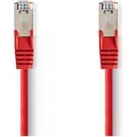 CAT5e SF/UTP-Netwerkkabel | RJ45 Male - RJ45 Male | 10 m | Rood - thumbnail