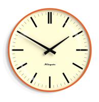 Newgate Radio City Bowery Dial Wandklok in Pumpkin Orange Newgate Radio City Bowery Dial Wandklok in Pumpkin Orange