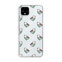 Vogeltjes: Pixel 4 XL Transparant Hoesje