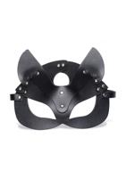 Naughty Kitty Cat Mask - Black - thumbnail