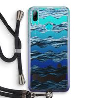 Oceaan: Huawei P Smart (2019) Transparant Hoesje met koord