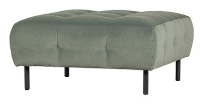WOOOD Hocker 'Lloyd' Velvet, kleur Waterplant