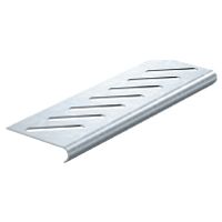 BEB 400 FS  - Bottom end plate for cable tray (solid BEB 400 FS