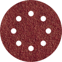 Wolfcraft hechtschuurschijven | k120 | geperforeerd | ø125mm | 5 stuks - 2251000