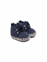 Mou Kids bottines à doublure en peau lainée - Bleu