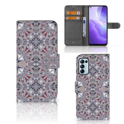 OPPO Find X3 Lite | Bookcase | Flower Tiles