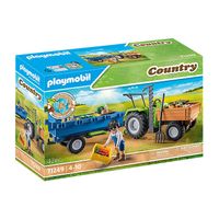 Playmobil Country Trekker met Aanhanger 71249 - thumbnail