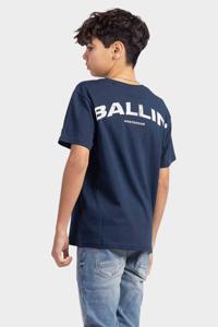Ballin Amsterdam Wing Logo T-shirt Kids Donkerblauw - Maat 128 - Kleur: Donkerblauw | Soccerfanshop