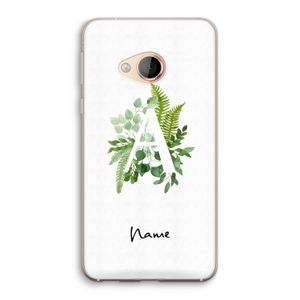 Green Brush: HTC U Play Transparant Hoesje