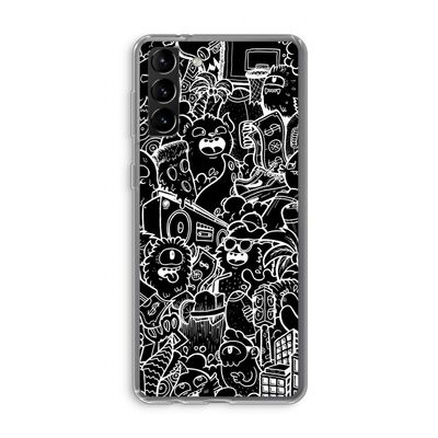 Vexx Black City : Samsung Galaxy S21 Plus Transparant Hoesje