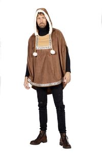 Eskimo Poncho Rako Bruin Man