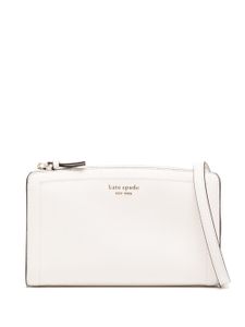 Kate Spade sac à bandoulière Knott en cuir - Blanc