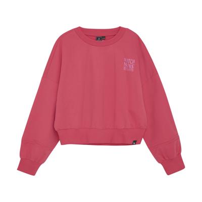 Loose Fit Sweat Backprint Azalea