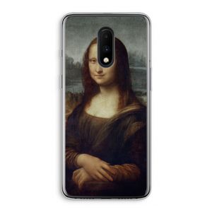 Mona Lisa: OnePlus 7 Transparant Hoesje