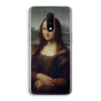 Mona Lisa: OnePlus 7 Transparant Hoesje