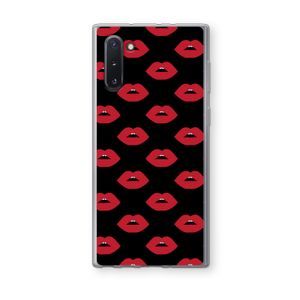 Lips: Samsung Galaxy Note 10 Transparant Hoesje