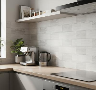 Tegelsticker donkere mist steen